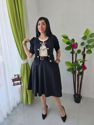 TRAJE COLOR NEGRO