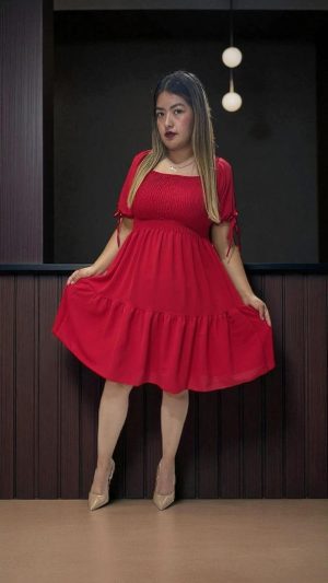 MODELO CASUAL COLOR ROJO