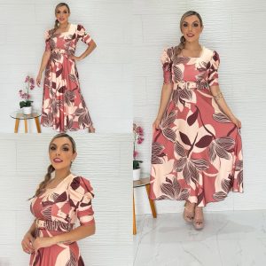 Vestido Maxi - Diana estampado