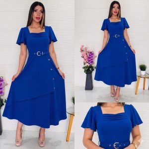 Vestido Ahide - color azul